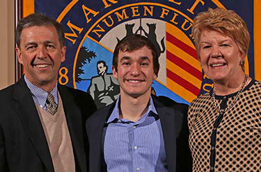 Chuck, Bus Ad '79, and Amy Billerbeck. Link to their story